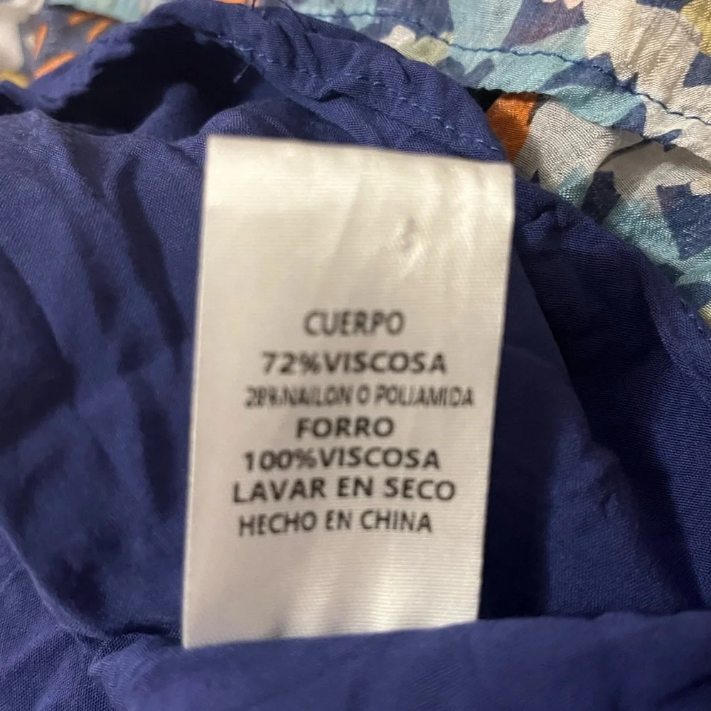 TCEC Mira Colorful Patterned Mini Dress, size Large - Picture 6 of 7